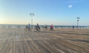 Bicycles on the Ocean City Boardwalk (photo credit: JClifford)