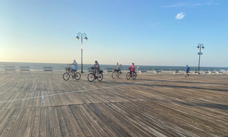 Bicycles on the Ocean City Boardwalk (photo credit: JClifford)
