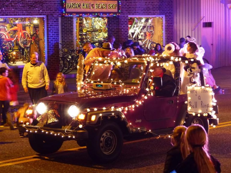 Pictured: A float from a past Stone Harbor Christmas Parade